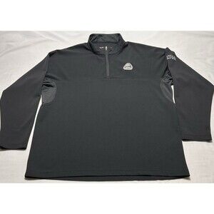 PGA Indiana Section Sun Mountain OuterWear Mens XL  1/4 Zip Golf Pullover Black
